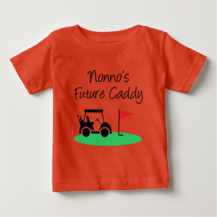 Nonno's Future Caddy Italienisches Großkind Baby T-shirt