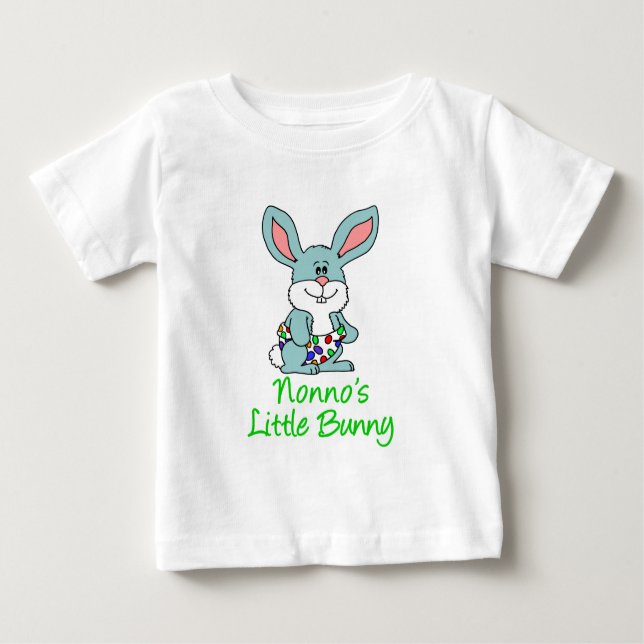 Nonnos wenig Häschen Baby T-shirt (Vorderseite)