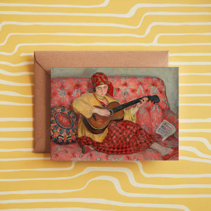 Nono à La Guitare   Henri Lebasque Karte