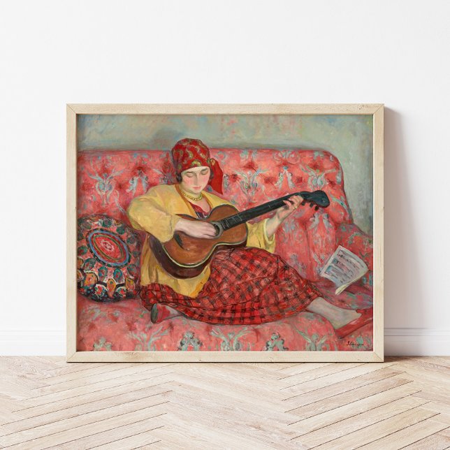 Nono à La Guitare | Henri Lebasque Poster (Von Creator hochgeladen)