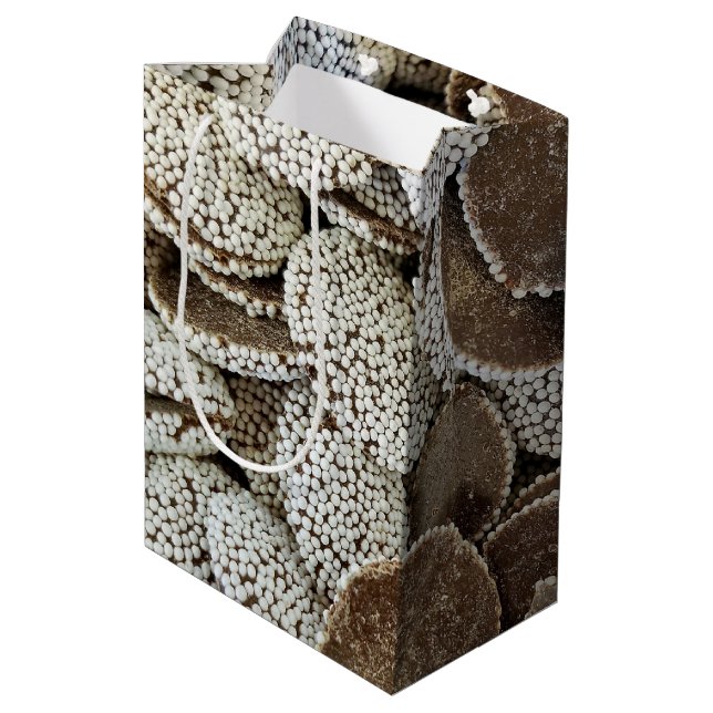 Nonpareil Candy Mittlere Geschenktüte (Rückseite Schrägansicht)