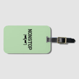 NONSTOP Gym Motivation Hoodie T - Shirt Gepäckanhänger