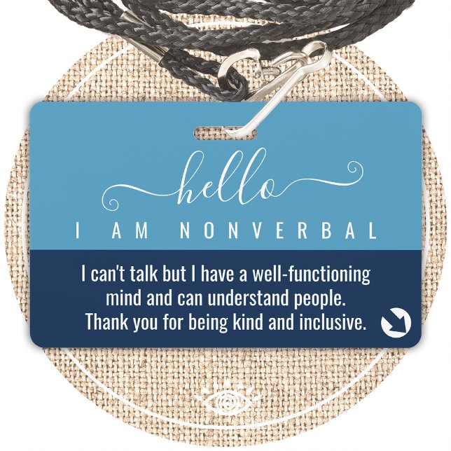 nonverbale Sensibilisierung und Notkontakt Ausweis (Von Creator hochgeladen)