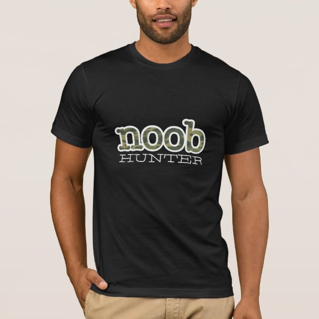 noob Jäger T-Shirt (Vorderseite)