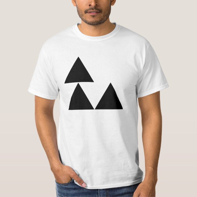 Noobs kann nicht Triforce T-Shirt (Vorderseite)