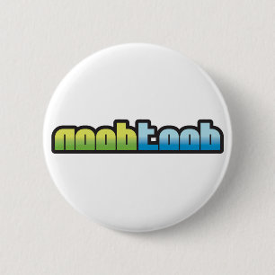 Noobtoob Weiß-Knopf Button