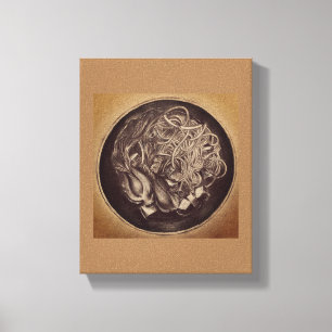 Noodle Bowl Leinwand