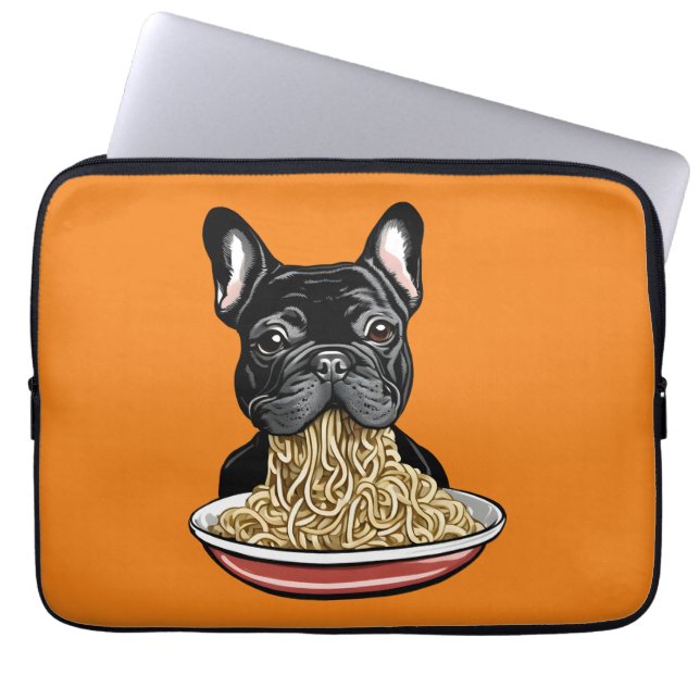 Noodle Eater Laptopschutzhülle (Vorderseite)