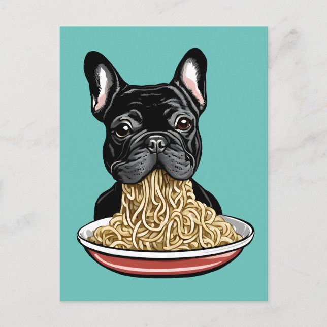 Noodle Eater Postkarte (Vorderseite)