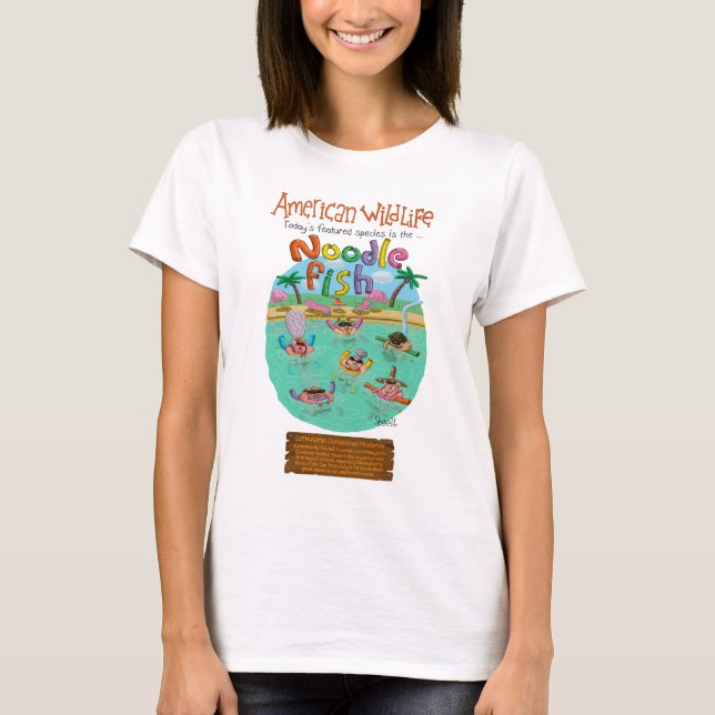 Noodle Fish T-Shirt (Vorderseite)