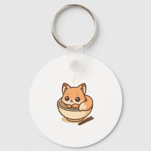 Noodle Fox Schlüsselanhänger
