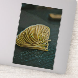 Noodle Liebesdesign Aufkleber