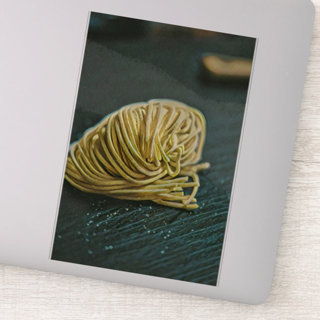 Noodle Liebesdesign Aufkleber (Detail)