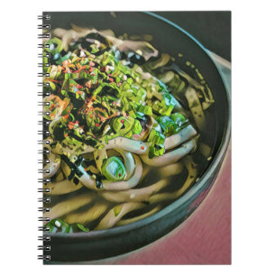 Noodle Liebesdesign Notizblock