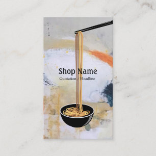 Noodle Shop Visitenkarte