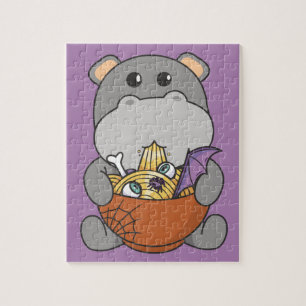 Noodles Japanisch Noodles Halloween Hippo Ramen Ji Puzzle