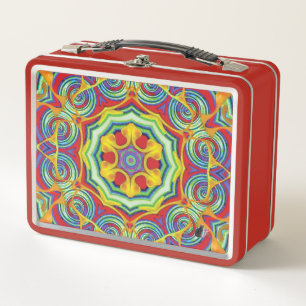 Noodles Kaleidoskop Metal Lunchbox