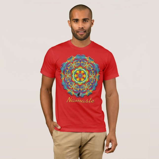 Noodles Namaste Kaleidoskop T - Shirt (Vorne ganz)