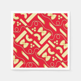 Noodles Pasta Kid 1. Geburtstag Party Italienisch Serviette