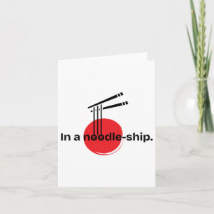 Noodles Ramen Lovers T-Shirt Sticker Karte