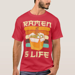 Noods Ramen Bowl Kawaii Japanisch Noodles Anim T-Shirt
