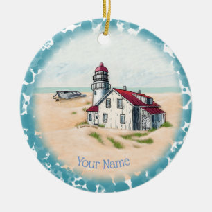 Noon Lighthouse Keramik Ornament