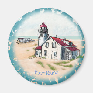 Noon Lighthouse-Magnet Magnet