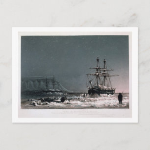 Noon: Mitte Winter, Port Leopold, von 'Ten Colou Postkarte