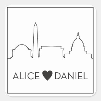 Noonan Aufkleber1 Quadratischer Aufkleber