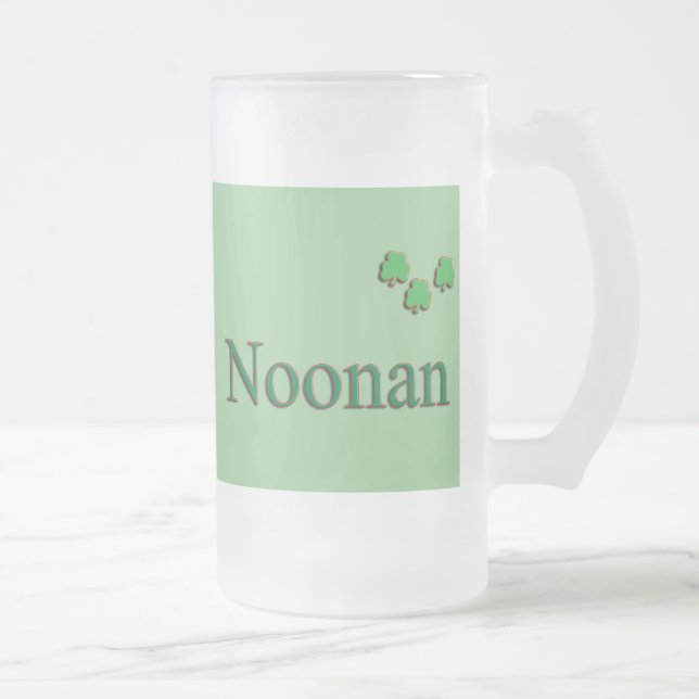 Noonan Familie Mattglas Bierglas (Rechts)