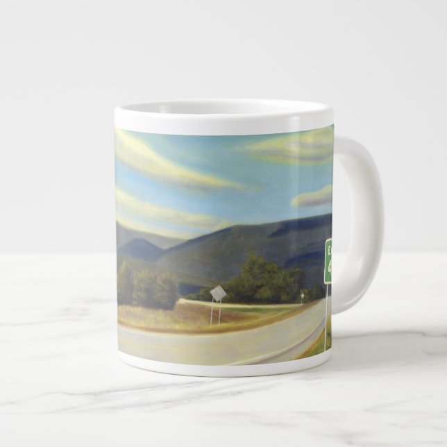 Noonlight in Vermont Jumbo-Tasse (Vorderseite Rechts)