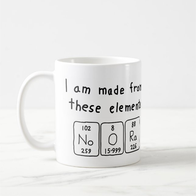 Noora Periodenname Tasse (Links)