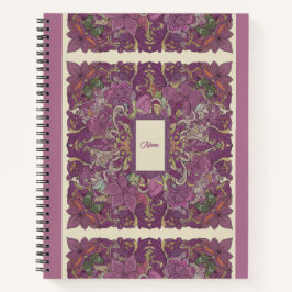 Nooracle Plum Intricate Growth Journal Notizbuch