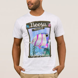 Noosa Australien Vintage-Reiseposter T-Shirt