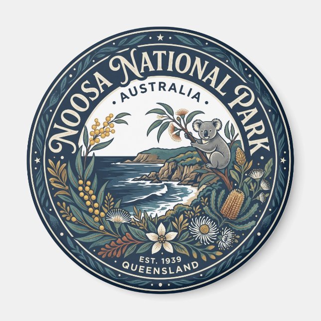 Noosa Nationalpark Australien Magnet (Vorne)