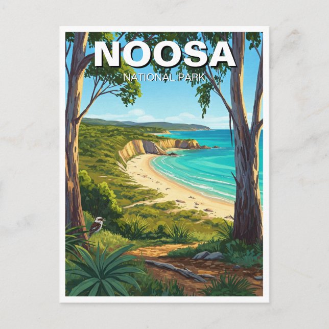 Noosa Nationalpark Australien Reisen Postkarte (Vorderseite)
