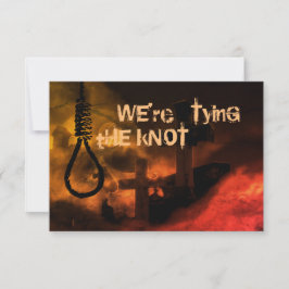 Noose und Graveyard Wir binden die Knotehe Save The Date