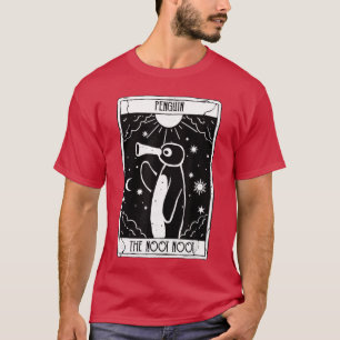 Noot Lustiger Penguinarot Vintage abgenutzt Junge T-Shirt