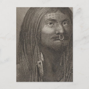 Nootka Man, British Columbia Postkarte