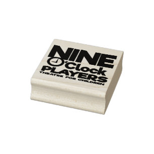 NOP-Briefmarke für Schwarze Logos Gummistempel