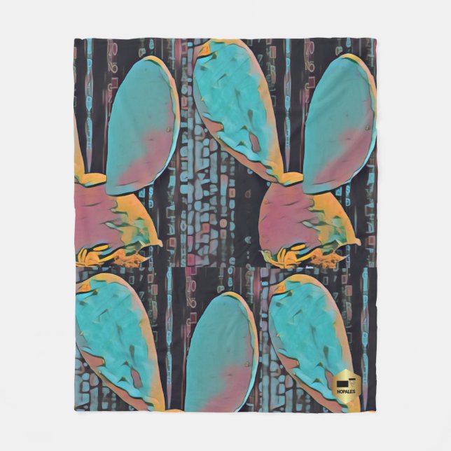 Nopales.io Fleece Blanket (Vorderseite)