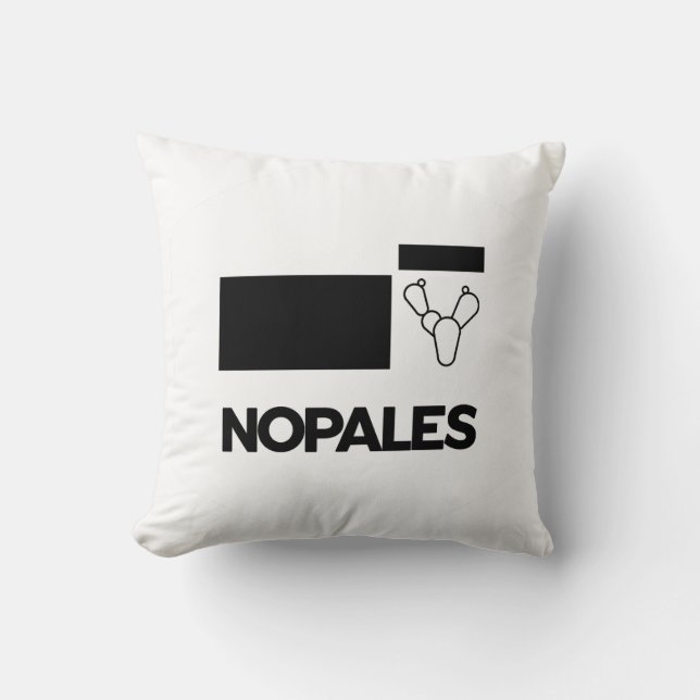 Nopales.io Throw Pillows Kissen (Vorderseite)
