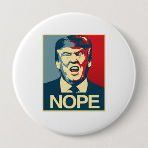 NOPE - Anti-Trumpf Plakat - Anti-Trumpf - Button