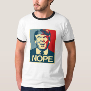 NOPE - Anti-Trumpf Plakat - Anti-Trumpf - T-Shirt