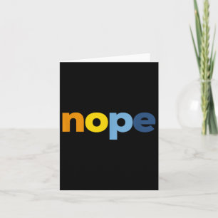 Nope Aroace Pride Lgbtq - Lgbt Aro Ace Aromantic A Karte