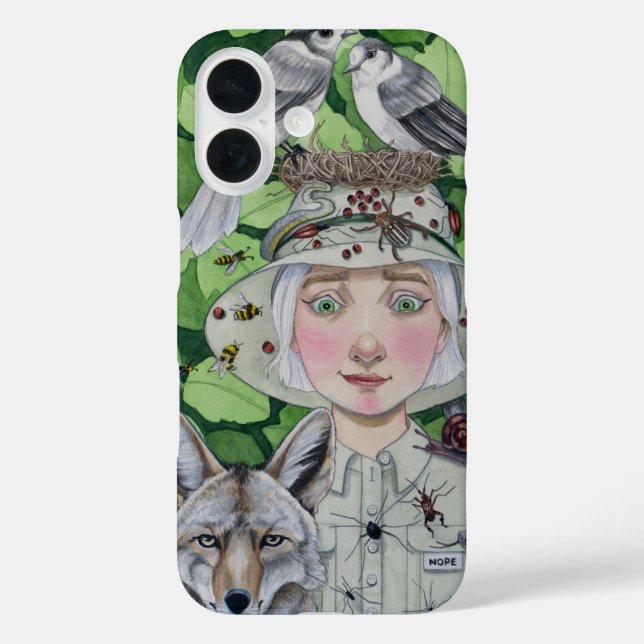 Nope Case-Mate iPhone Hülle (Rückseite)