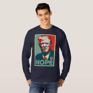 "Nope" gegen Trump-Shirt T-Shirt