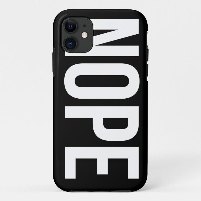 Nope iPhone 5 Fall Case-Mate iPhone Hülle (Rückseite)