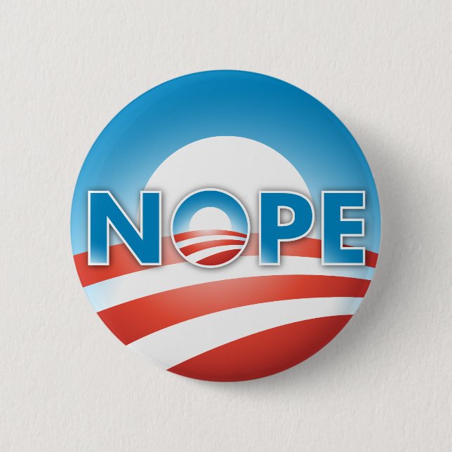 NOPE KEINE WEISE BUTTON (Vorderseite)