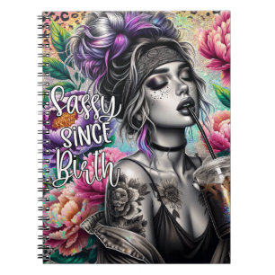 Nope nicht heute sassy Frau lustige Frauen Schwest Notizblock